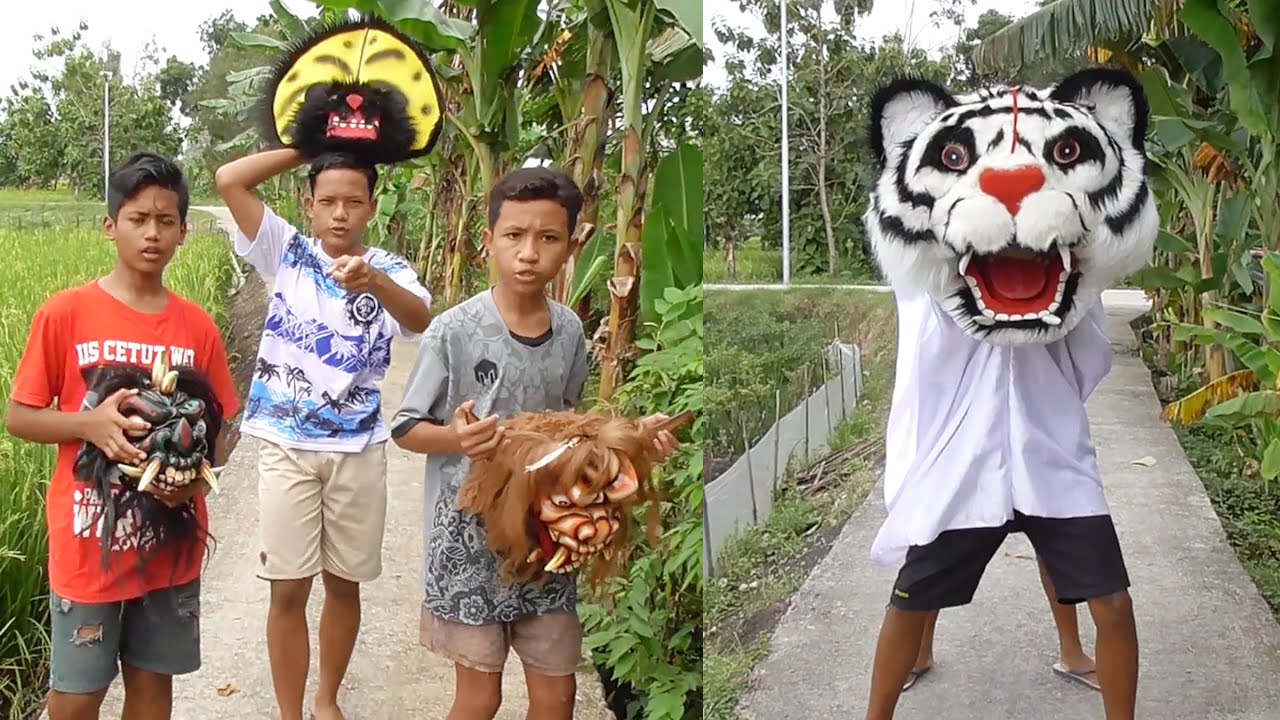 Akibat Nakal suka ngepreng dimakan barongan