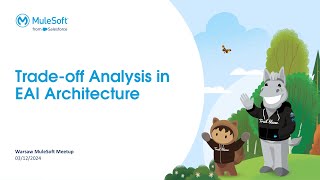 Trade-off Analysis in EAI Architecture
