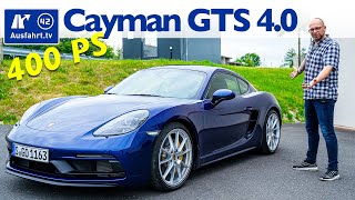 2020 Porsche 718 Cayman GTS 4.0 (982C) - Kaufberatung, Test deutsch, Review, Fahrbericht Ausfahrt.tv