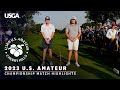 2023 us amateur championship highlights nick dunlap vs neal shipley  every televised shot