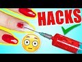 13 LIFE HACKS DIE DICH ÜBERRASCHEN WERDEN 😳 MIT NAGELLACK 💅 | KINDOFROSY