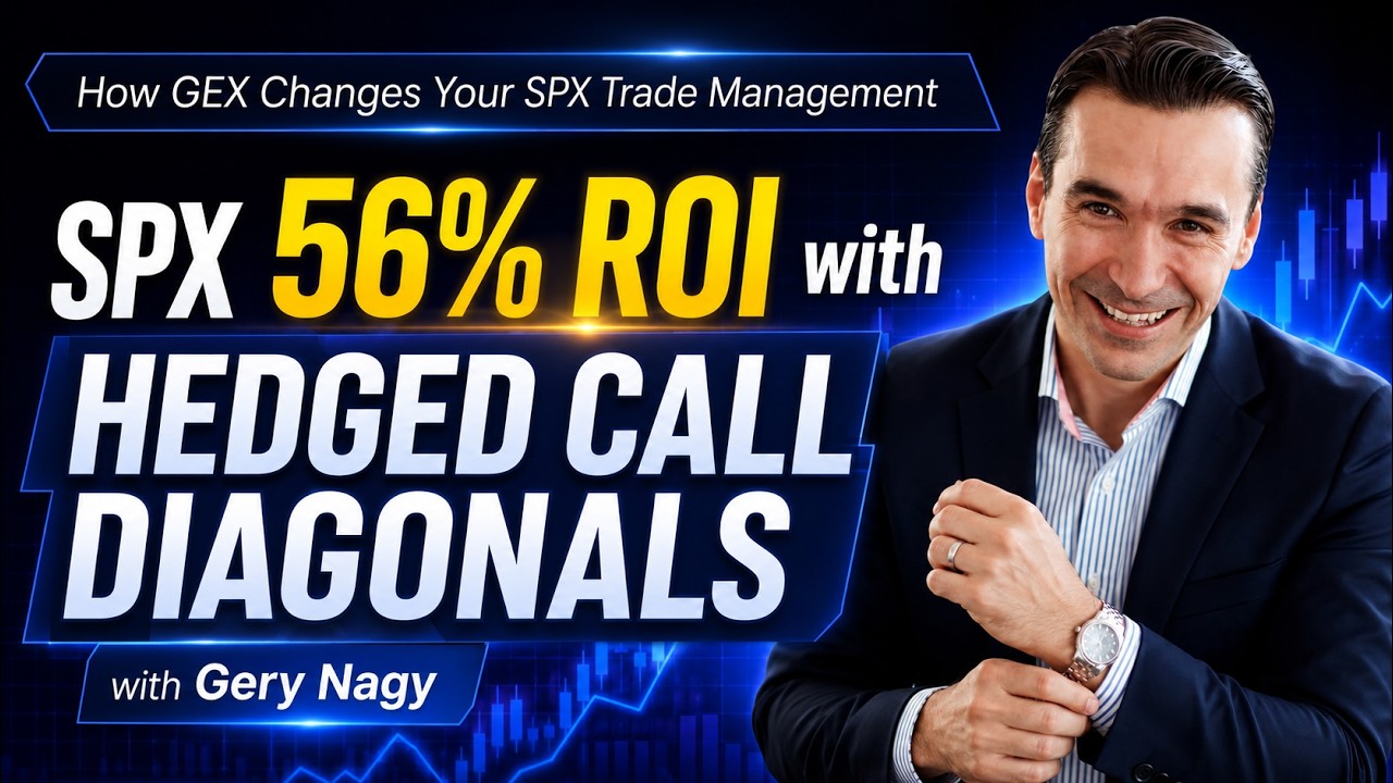 How to Build Hedged SPX Diagonal Spreads Using GEX | How to use GEX for ...