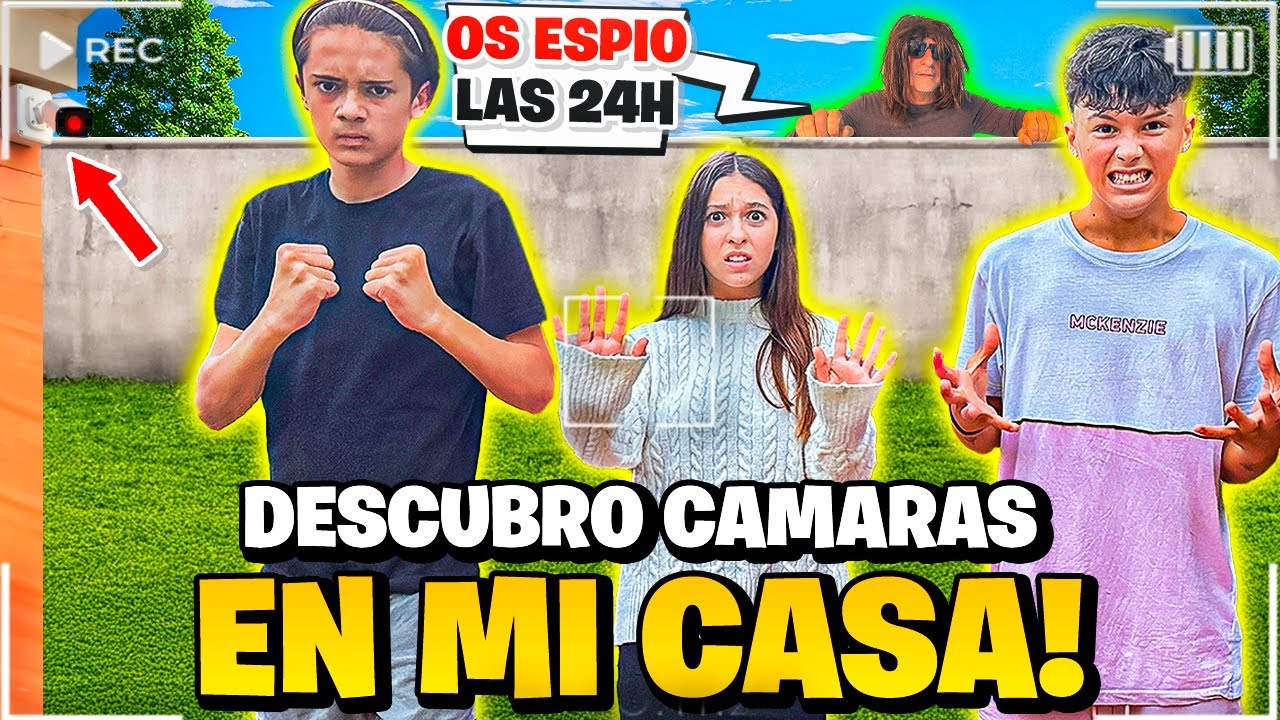 HAY CÁMARAS OCULTAS en MI CASA..😱