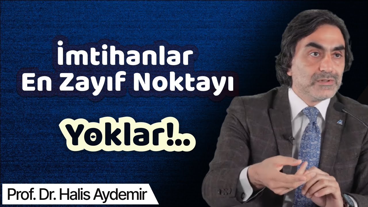 İmtihanlar En Zayıf Noktayı Yoklar!..