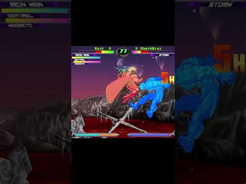 MvC2: DarkDios 'JWong special' - Storm 4 Way Mixup 2x Crossup to LS 75% Sequence .:11.14.25:.