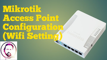 Mikrotik Router Board Access Point Configuration (Wifi) Tutorial 26 (Urdu/Hindi)