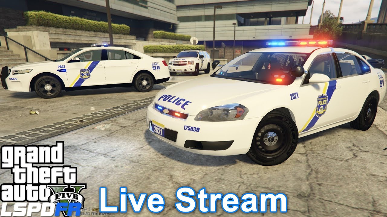 GTA 5 LSPDFR Police Mod 231 | Live Stream | Philadelphia Police ...