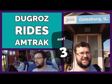 My Trip to Galesburg IL for No Reason - Part 3 (Amtrak Mini Vacation)