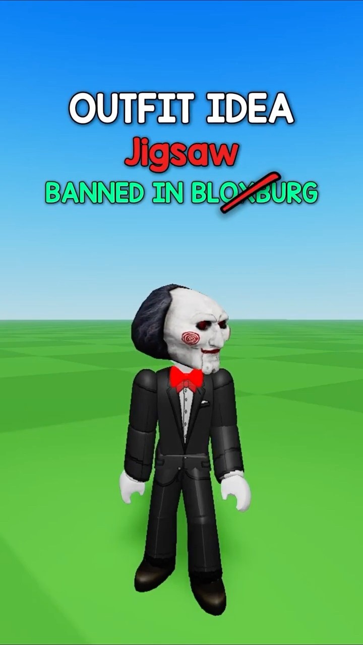 Roblox JIGSAW Outfit YouTube Oardefault 