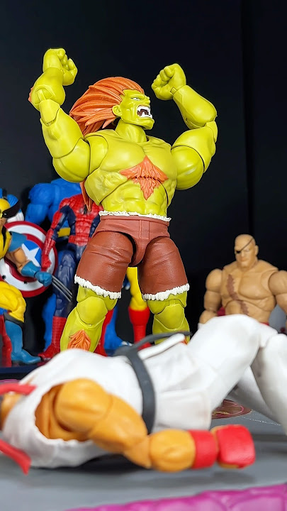 Blanka Street Fighter 2 Jada Toys! #jadatoys #streetfighter2 #actionfigures #coleccionismo #toys