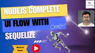 NodeJS Complete UI flow with Sequelize