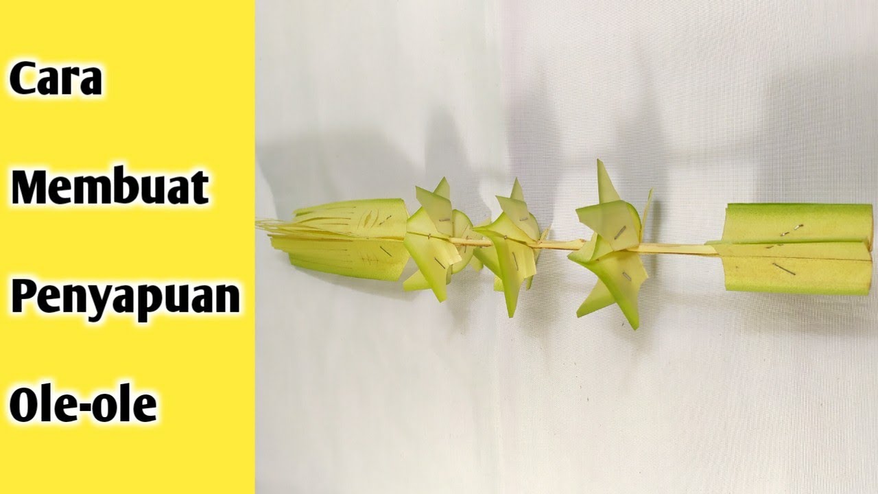 Cara Membuat Ole-ole atau Penyapuan