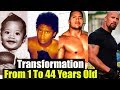 Dwayne "The Rock" Johnson - Transformation From 1 To 46 Years Old