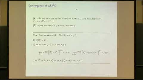 Prof. Nick Whiteley | Particle filtering subject to interaction constraints