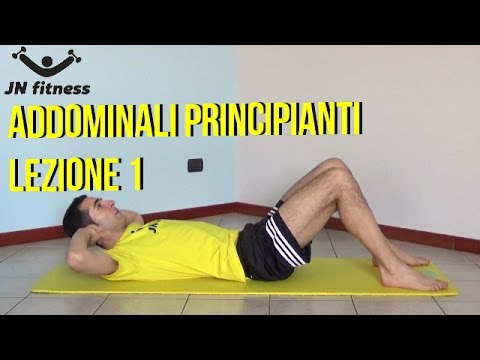 Addominali Principianti Lezione 1 10 Circuit Training 15 Reps Youtube