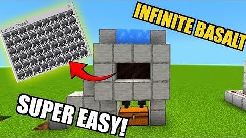 SIMPLE 1.20 AUTOMATIC BASALT FARM TUTORIAL in Minecraft Bedrock (MCPE/Xbox/PS4/Switch/Windows10)
