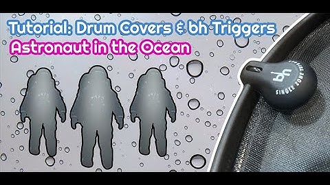 Drum cover tutorial with bh triggers and the BH practice System! #astronautintheocean #drumcover