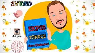 Ekpss Türkçe Sorulari - 3 Tüm Düzeyler İçi̇n Karişik