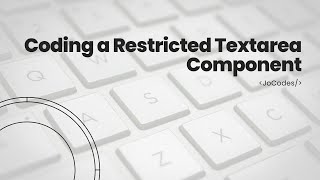 Coding a Restricted Textarea | Frontend Developer Roadmap Projects