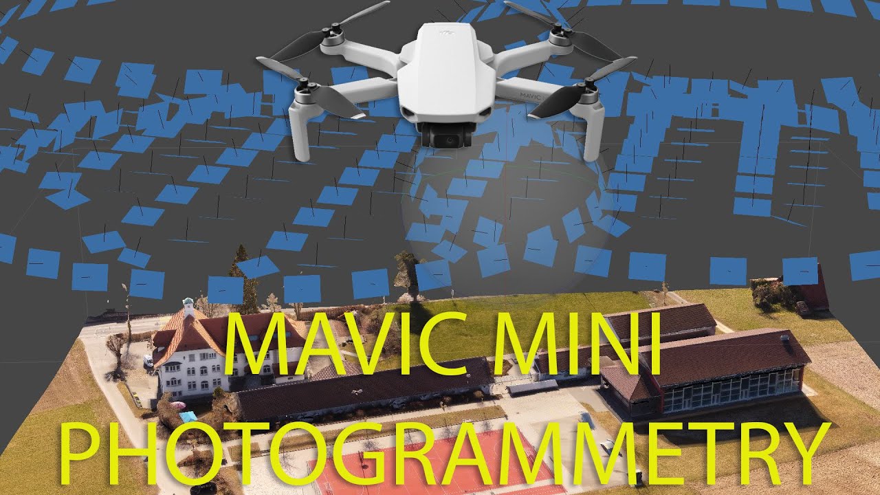 Mavic Mini Photogrammetry, Complex Virtual Stick Mission, map-creator,  Metashape Agisoft - YouTube
