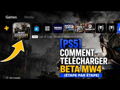 [PS5] Comment Télécharger Beta MW4 sur PS5 (Etape par Etape)