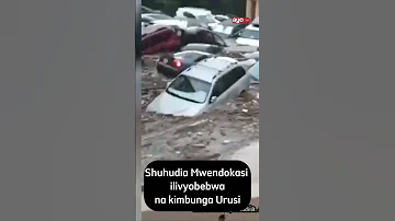 DARAJA LABOMOLEWA WATU WAYAHAMA MAKAZI YAO KISA MAFURIKO YA GHAFLA NCHINI URUSI 