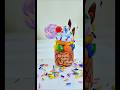 Tiny cup, BIG creativity 🍦♻️ Ice-cream fridge magnet DIY#Shorts #YTShorts #DIYHack #diy #shortyz