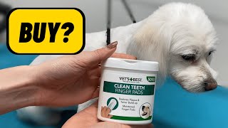Vets Best Dental Care Finger Wipes - Review