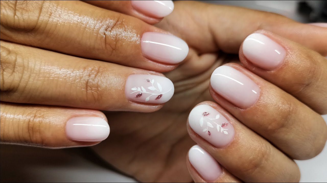 Babyboomer 4 perc alatt+nyomdázás / Nail Art Tutorial