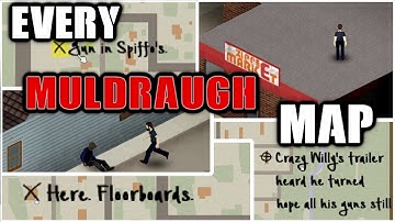 Every Muldraugh Annotated Map - What