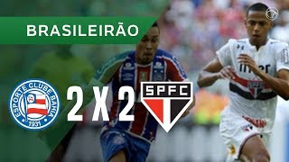 BAHIA 2 X 2 SÃO PAULO - 13/05 - BRASILEIRÃO 2018