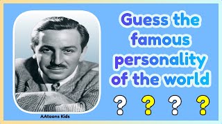 Guess the Famous Personality of the world | Guess the famous person | Guess the personality quiz