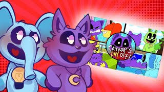 CatNap e BubbaBubbaPhant REAGEM a Animação dos Smiling Critters de Poppy Playtime 3!