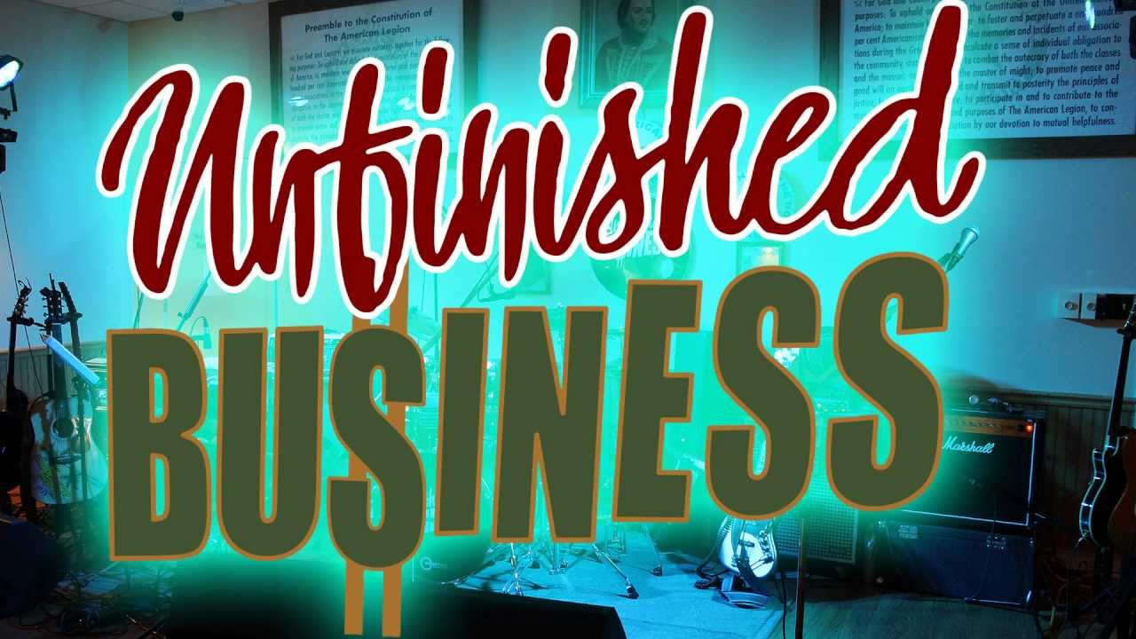 Unfinished Business covers “Blue Suede Shoes” @ Am Legion 357 