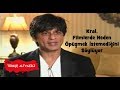 Shah Rukh Khan, Filmlerde Neden Öpüşmek İstemediğini Söylüyor (Tr Altyazılı)