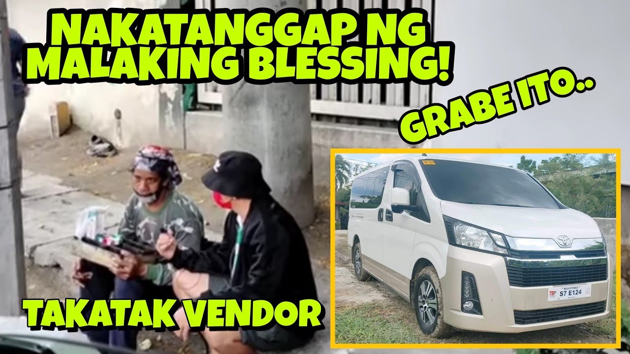 TAKATAK VENDOR NAKATANGGAP NG BLESSING || DADDY FRANKIE