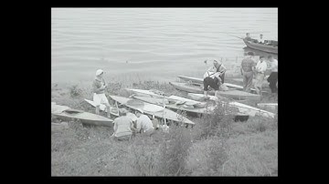 Internationale Kanotocht Dwars door Nederland. Polygoon Journaal 1948. 4K.