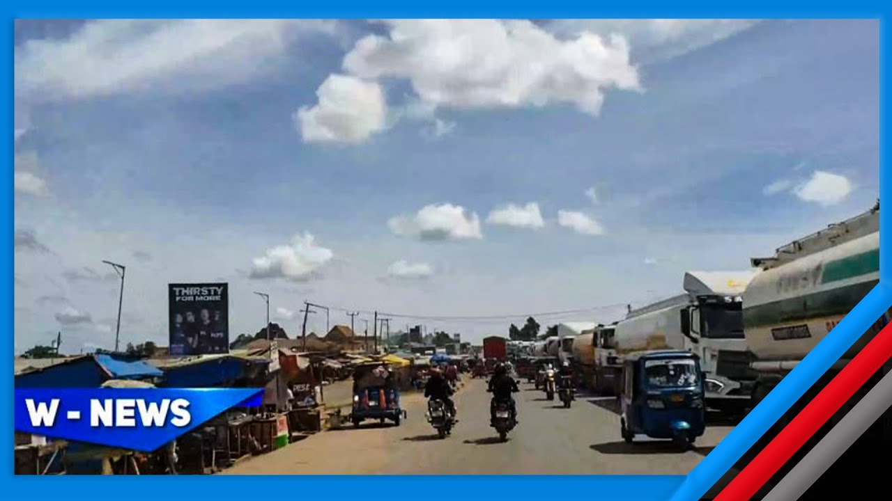 TAZAMA HALI ILIVYO BARABARA MJI WA TUNDUMA BAADA YA VURUGU LA MAANDAMANO YA WAENDESHA BAJAJI