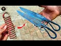 Incredible Process of making Two Stylish Knives from an Old Cultivator Spring