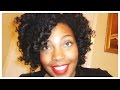 Back to school: Perm rod set on Natural hair Supa Natural