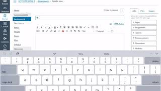 Canvas How to create video assignment