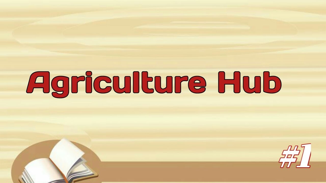 Important Agriculture Questions #1 - YouTube