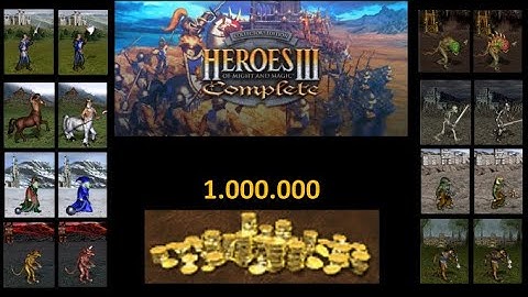 What is the Best Tier 1 Unit in Homm3 based on Cost efficiency - Preliminaries