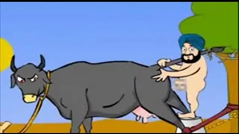SANTA BANTA  Funny  BUffAlO  Jokes    Milking The Buffalo Cartoon Video    Late