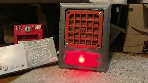 Early Simplex 4051+4050-80 (4040-60) Fire Alarm Test!