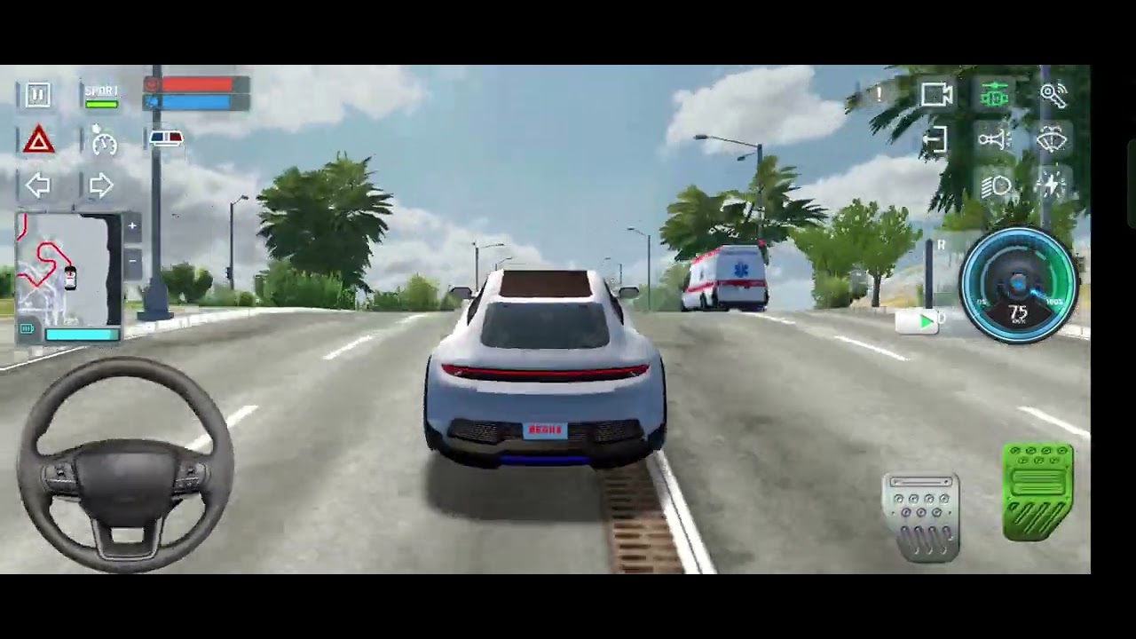 Taxi Simulator Evaluation 2024 - Bugatti & Ferrari F8i Car Driving ...