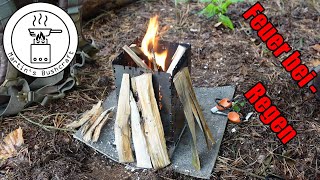 Feuer bei Dauerregen entzünden und trockenen zunder finden | Martin´s Bushcraft
Bei Dauerregen raus und bei Regen ein Feuer zu entzünden. Geht das oder geht das nicht ???
Schaut mir bei meinem Versuch zu, ob ich es schaffe oder nicht.
Helikon-Tex Poncho US-Modell:
https://amzn.to/3KNJn87
Helikon-Tex Poncho Flecktarn:
https://amzn.to/3QJxzHx
( Affinelink keine Mehrkosten )
Inhalt
0:00 Start
0:23 Geschützter Platz beim Dauerregen
1:36 Trockenes Holz finden bei Regen
3:32 Trockenen Zunder finden bei Regen
4:28 Der Kienspan Test
5:59 Poncho Dach bauen
8:14 Holz spalten um an das trockene innere zu kommen
9:29 Das trockene und nasse Holz
10:13 Nasses Holz trocknen
10:40 Feuer bei Regen entzünden
Zum Kanal: @MartinsBushcraft
Neue Videos
jeden zweiten Samstag um 9 Uhr.
Schaut euch auch meine anderen Videos zum Thema: Bushcraft und Survival an.
Outdoor Trockennahrung selber herstellen: https://youtu.be/XN6vyFdNnpw
Outdoor Survival Messer selbst gemacht: https://youtu.be/YMngRMi2R7Q
Survival Kit Die wichtigsten Tools für´s Überleben: https://youtu.be/XzzSVWAf3Uo
In der Reihe Bushcraft Talk FAQ beantworte ich eure Fragen: https://youtube.com/playlist?list=PLvpOGb9O_pM1JRV1HlQJMz-kaTlAE9PUR
Bei Fragen oder Anregungen einfach in die Kommentare und über ein Abo würde ich mich freuen, und ihr verpasst kein interessantes Video mehr. Feuer bei Dauerregen entzünden und trockenen zunder finden | Martin´s Bushcraft