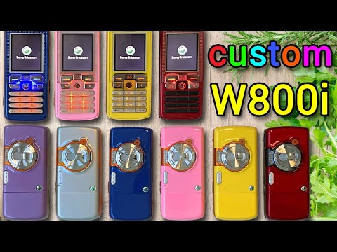 Creating the most modified W800i's on YouTube | Sony Ericsson W800i hardware modding