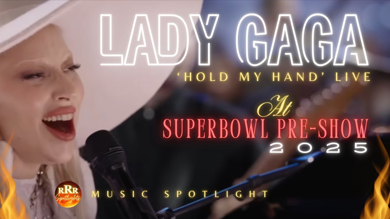 Lady Gaga 'Hold My Hand' Live on Bourbon Street Superbowl Pre-show