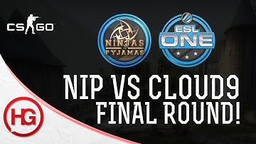 NiP vs Cloud9 CRAZY FINAL ROUND! (ESL One Cologne 2014)